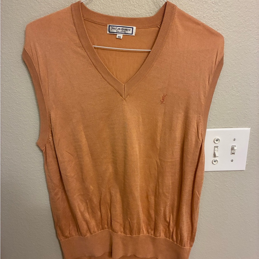 Yves Saint Laurent vintage Pink vest
Yves saint laurent